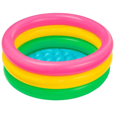 Wetset Rainbow | Piscina para bebés colorida - Diversión para niños en el sol de verano